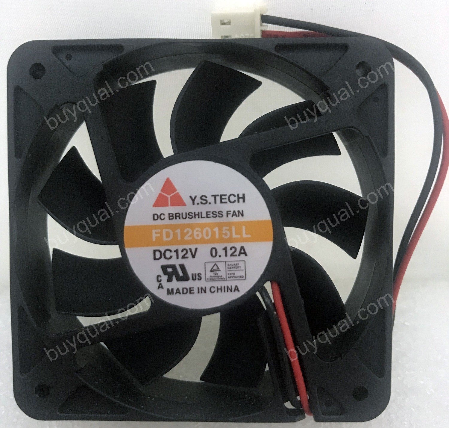 Y.S.TecH FD126015LL 12V 0.12A 2wires Cooling Fan Y.S.TecH FD126015LL 12V 0.12A 2wires Cooling Fan